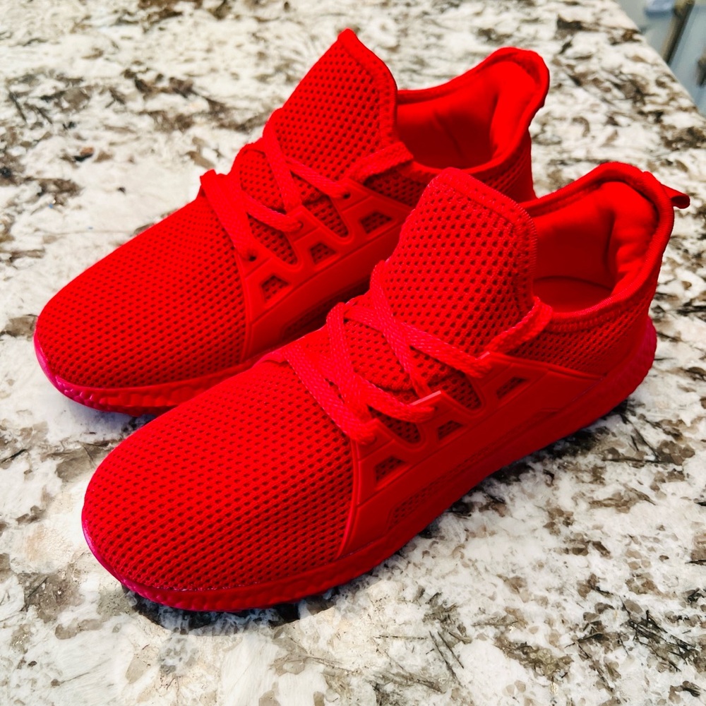 Boys Red shoes, Size 9, brand new, comfortable & Lightweight, fits ages 7-11.